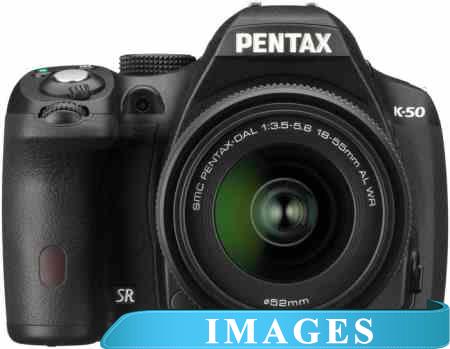 Фотоаппарат Pentax K-50 Double Kit DA 18-55mm WR  DA 50-200mm WR