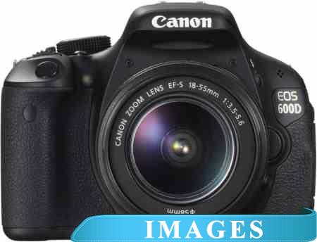 Фотоаппарат Canon EOS 600D Triple Kit 18-55mm IS II  75-300mm III USM  50mm