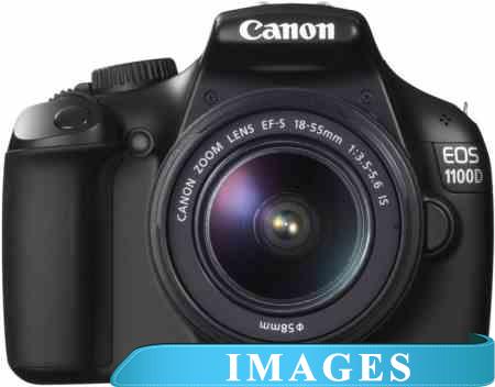 Фотоаппарат Canon EOS 1100D Double Kit 18-55mm III  75-300mm III