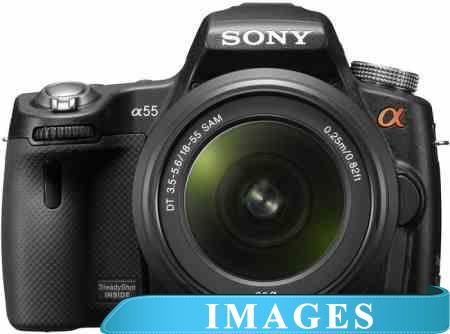 Фотоаппарат Sony Alpha SLT-A55VY Double Kit 18-55mm  55-200mm